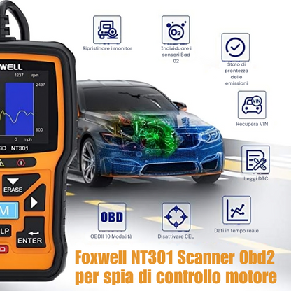 Foxwell™  analizzatore diagnostico